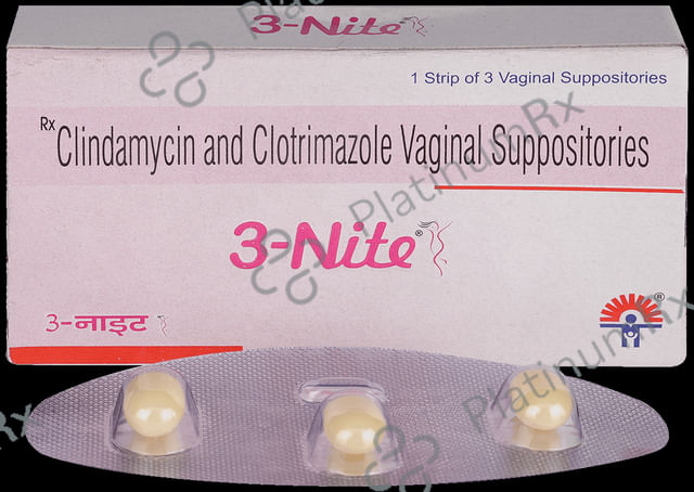 3 Nite Vaginal Suppository 3s