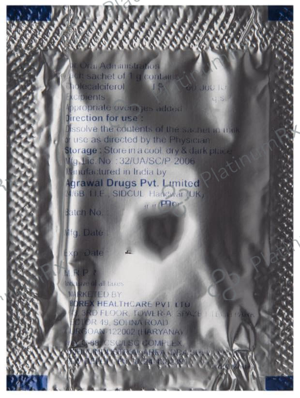D3Sol Sachet Vanilla
