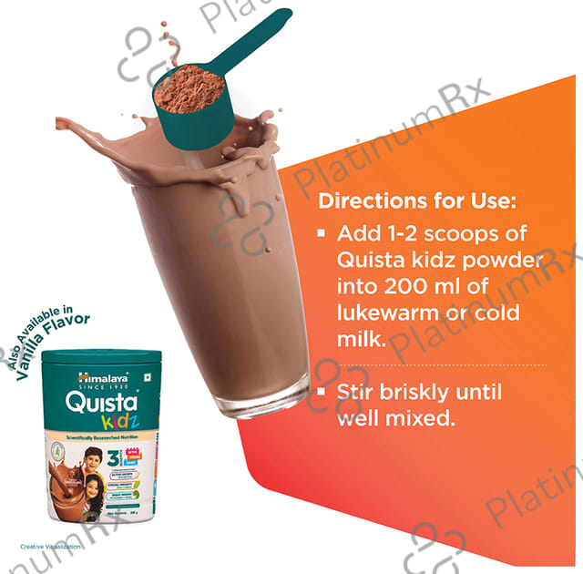 Himalaya Quista Kidz Chocolate Flavour 200gm