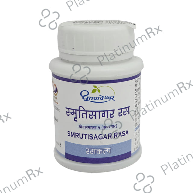 Dhootapapeshwar Smrutisagar Rasa Tablet 50 tablets
