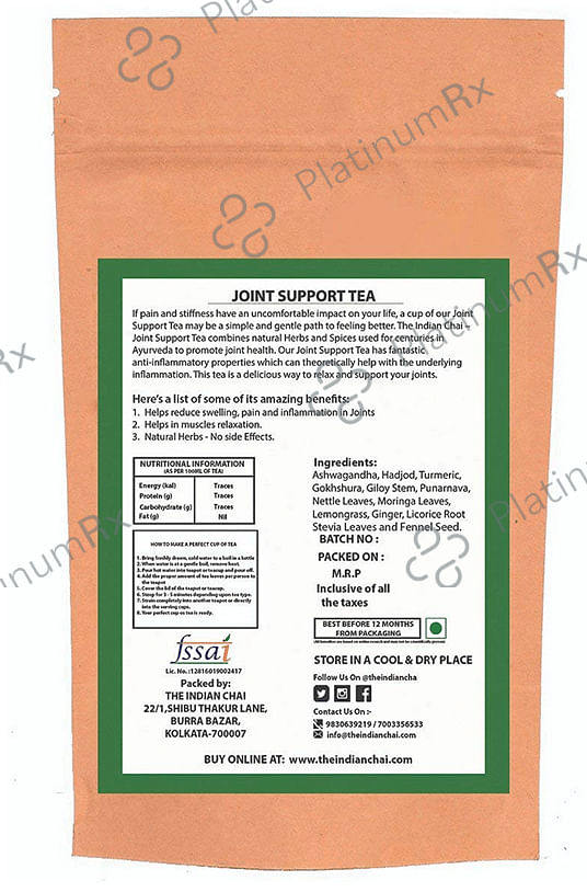 The Indian Chai Joint Support Tea