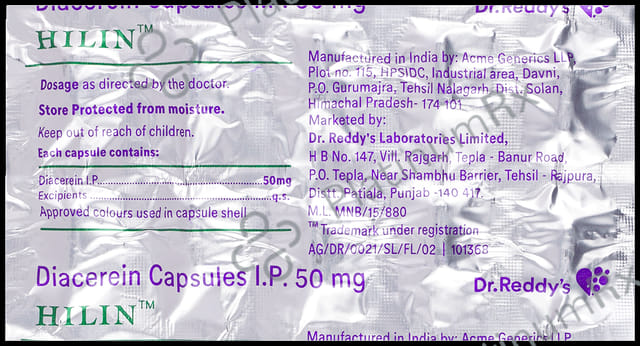 Hilin 50mg Capsule 10s