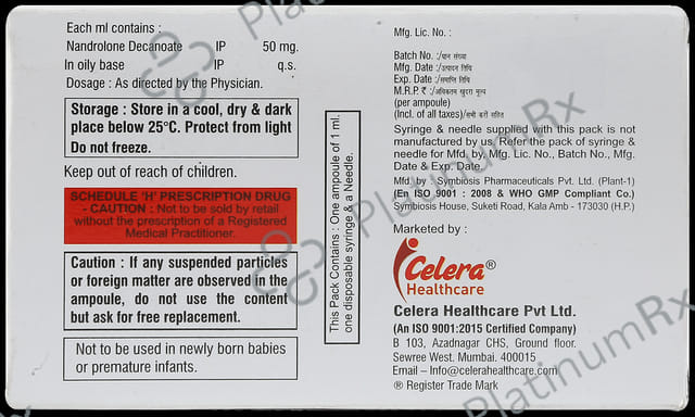 Ndcel 50mg Injection 1ml