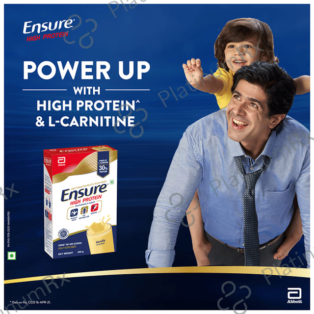 Ensure High Protein Powder Vanilla Flavour 400gm