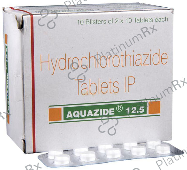 Aquazide 12.5mg Tablet 10s