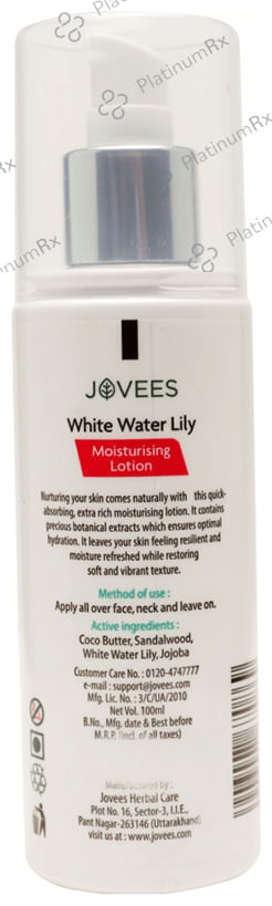 Jovees White Water Lily Moisturising Lotion