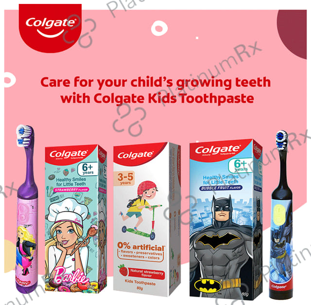 Colgate Anticavity Barbie Toothpaste Strawberry Flavour 80gm