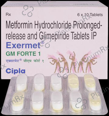 Exermet GM Forte 1 Tablet PR