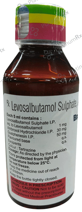 Brozeet LS 1mg Syrup Sugar Free