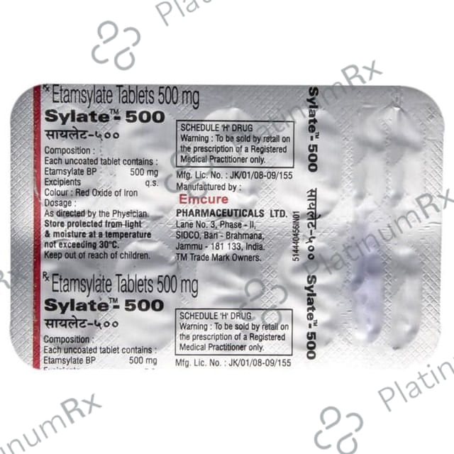 Sylate 500mg Tablet 10s