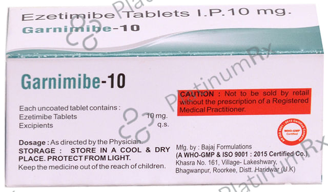 Garnimibe 10mg Tablet 10s