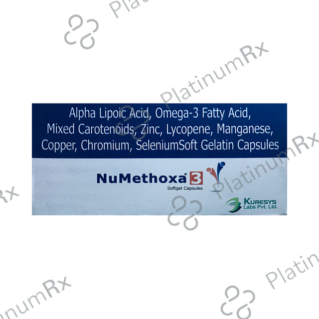 Numethoxa 3 Soft Gelatin Capsule