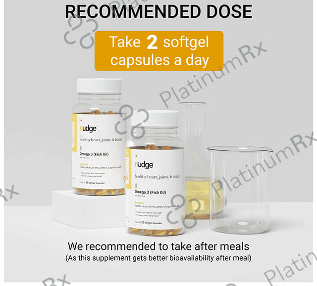 Nudge Omega 3 Softgel Capsule 30s