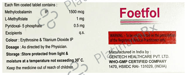 Foetfol Tablet 15s