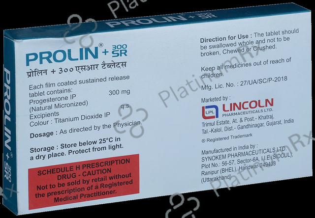 Prolin Plus 300mg SR Tablet 10s