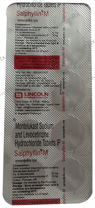 Salphyllin M 5 mg/10 mg Tablet