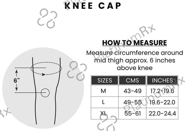 Dr Ortho Knee Capsule Large Black