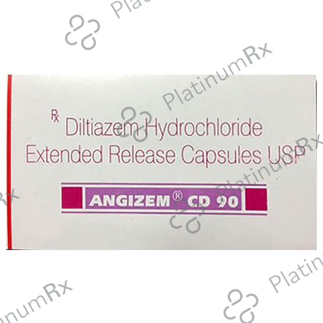 Angizem CD 90mg Capsule ER 10s