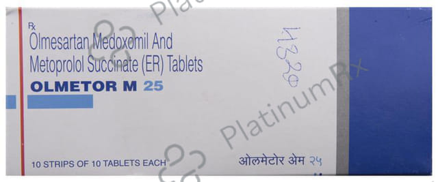 Olmetor M 25 Tablet