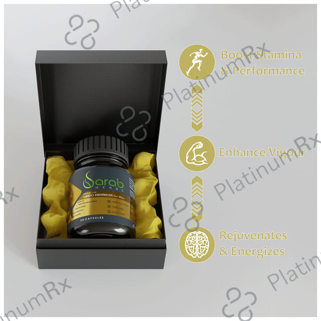Sarab Herbs Stay In Bed Premium Libido Vitalizer for Men Capsule