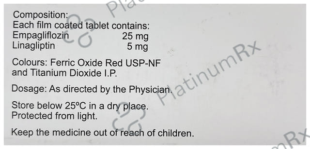Empahope L 25/5mg Tablet 10s