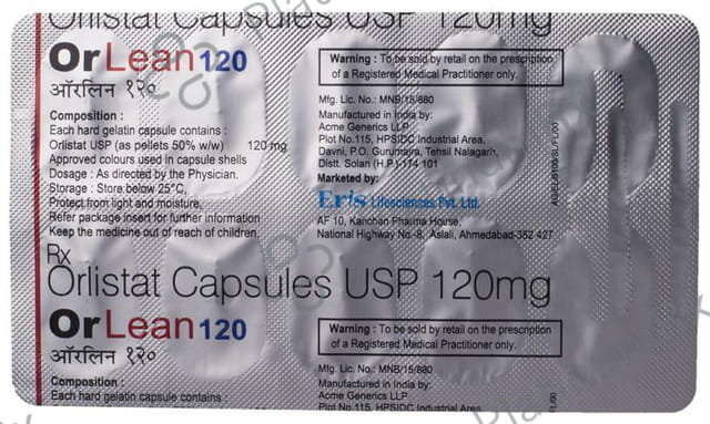 Orlean 120mg Capsule 10s
