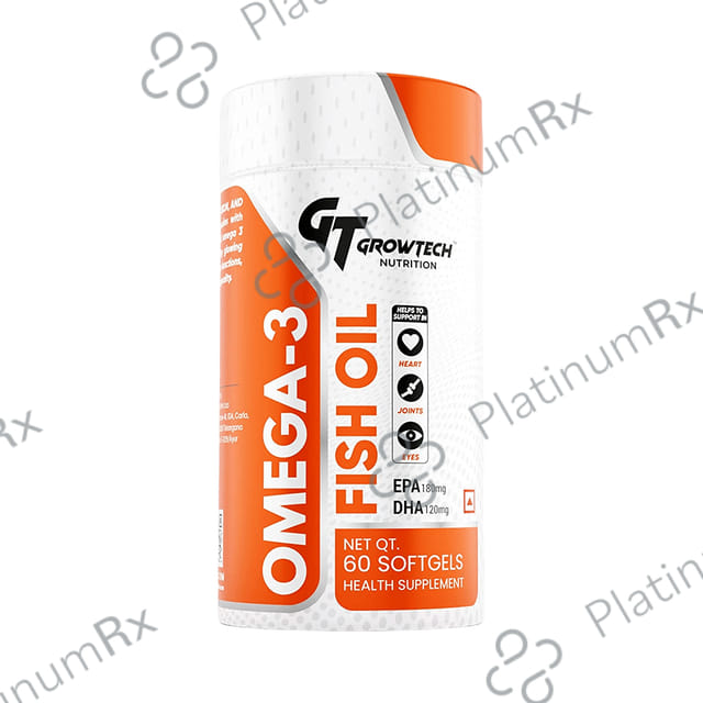 Grow Tech Nutrition Omega 3 Fish Oil Softgel 60s