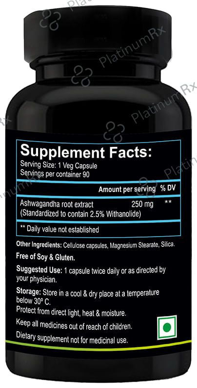 Nutriosys Ashwagandha Veg Capsule
