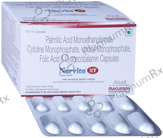 Nervite XT Capsule 10s