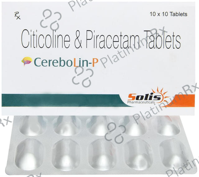 Cerebolin P 500/400mg Tablet 10s