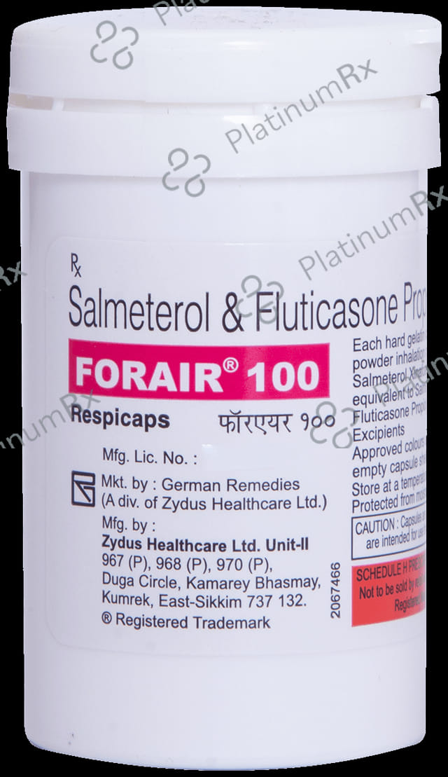 ForAir 100/50mcg Respicap 30s