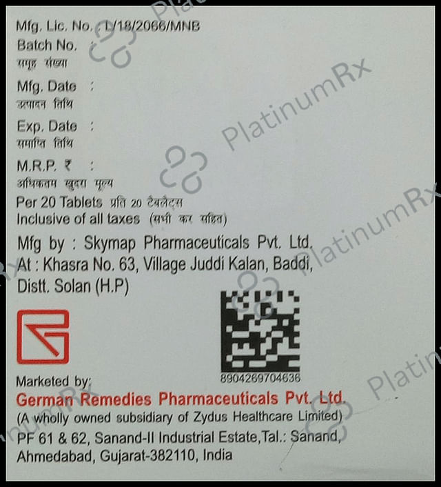 Biciphage 500 Tablet 20 Tablet