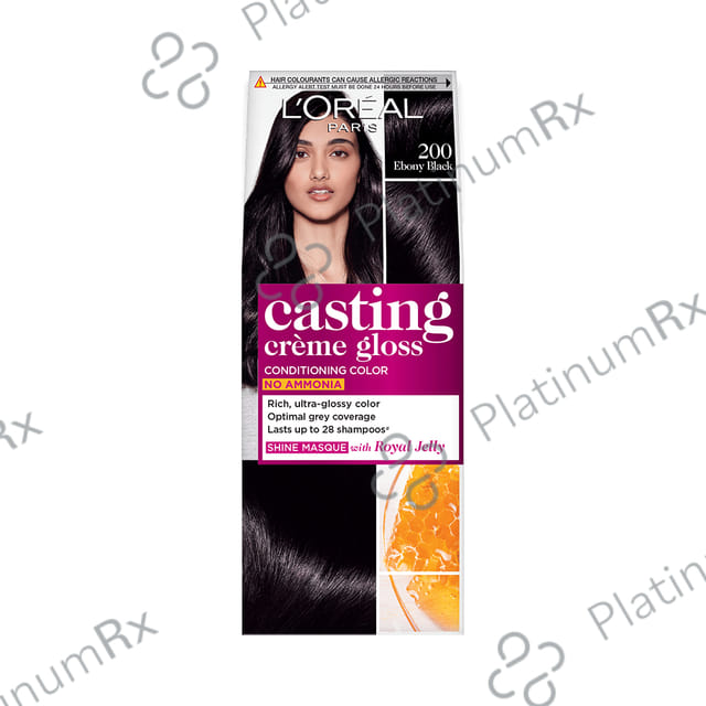 Loreal Paris Casting Creme Gloss Conditioning Color Ebony Black