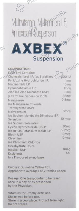 Axbex Oral Suspension 100ml