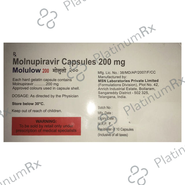 Molulow 200mg Capsule