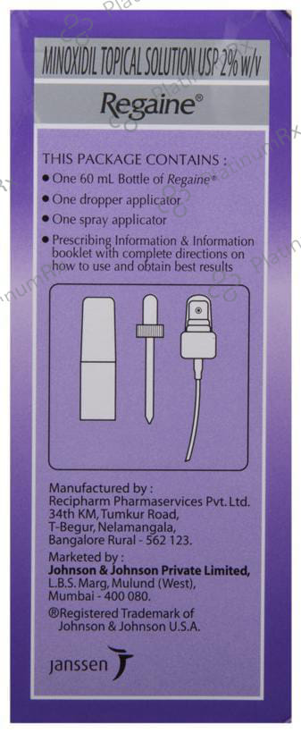 Regaine 2% Solution 60ml