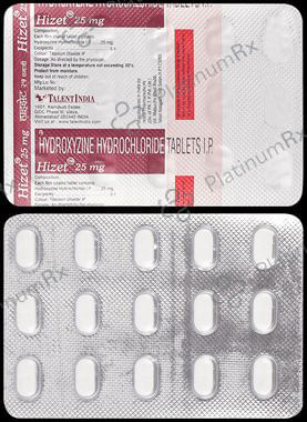 Hizet 25mg Tablet 15s
