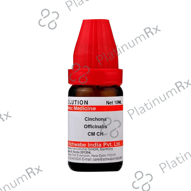 Dr Willmar Schwabe India Cinchona Officinalis Dilution CM CH