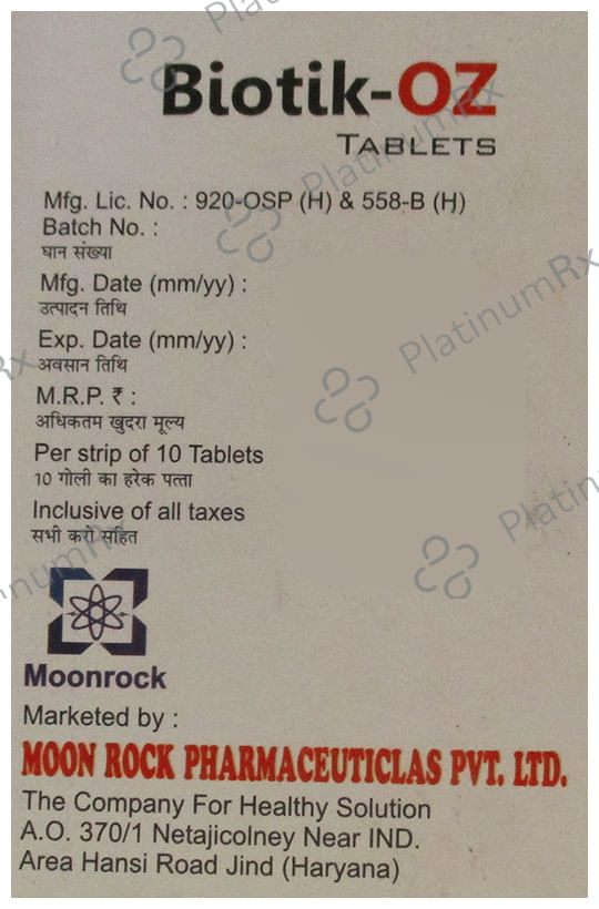 Biotik-OZ Tablet