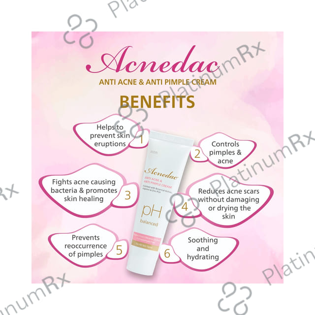 Acnedac PH Balanced Anti Acne & Anti Pimple Cream