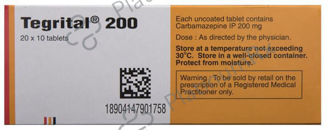 Tegrital 200mg Tablet 10s