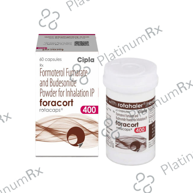 Foracort 400/6mcg Rotacap 60s