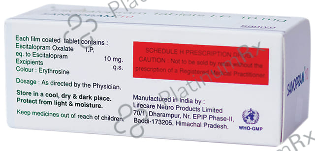 Sanopram 10mg Tablet 10s