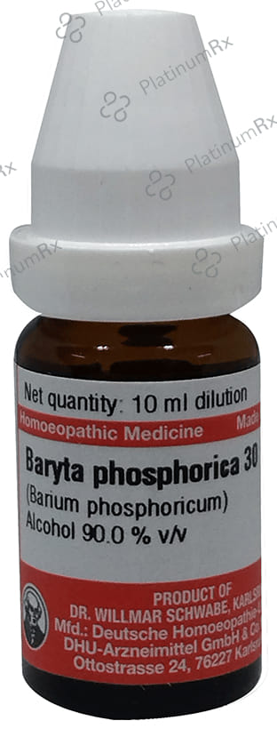 Dr Willmar Schwabe Germany Baryta Phosphorica Dilution 30