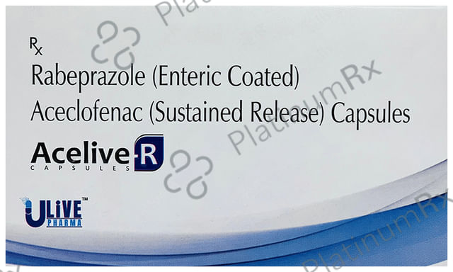 Acelive R 200/20mg Capsule SR 10s