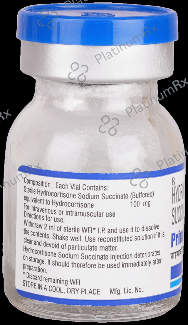 Primacort 100mg Injection 5ml