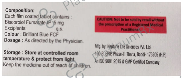 Bisozio 5mg Tablet 10s