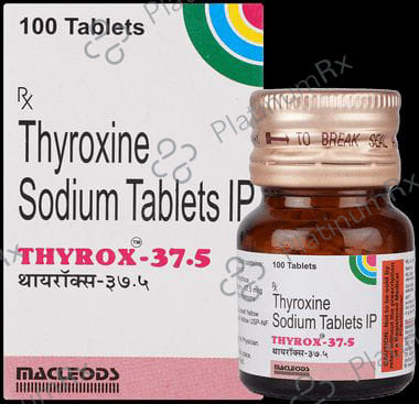 Thyrox 37.5mcg Tablet 100s