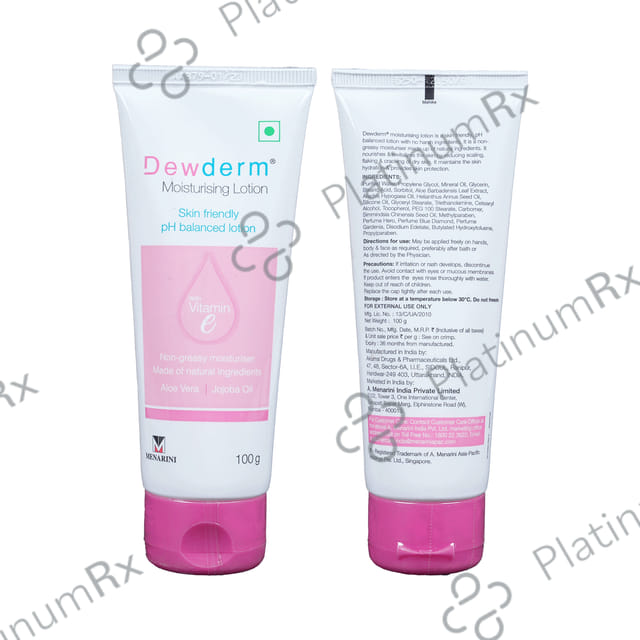 Dewderm Moisturising Lotion 100gm