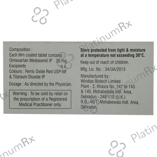 Olbet 20 Tablet